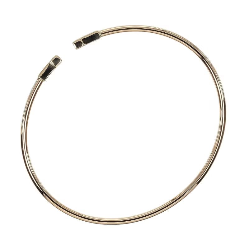 【日本直送】ティファニー ブレスレット Tワイヤー ナロー 腕周り約15.8cm K18PG ピンクゴールド 約5.9g TIFFANY&Co.【中古】Aランク