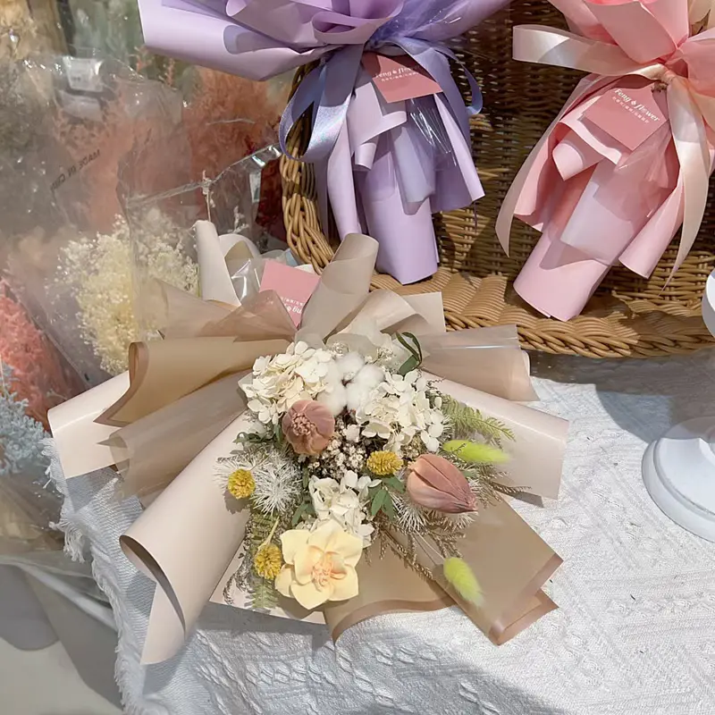 FengFlower【索拉鬱金香乾燥花束】不凋花/乾燥花/永生花/送禮