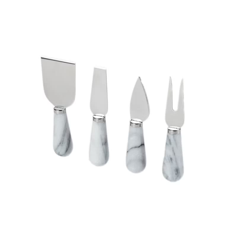 大理石奶油刀四入組