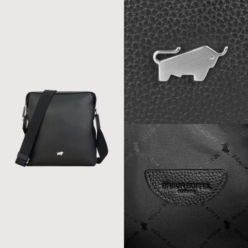 【滿3999送鑰匙圈】諾瓦-A 直式斜背包-黑色/BF564-17-BK