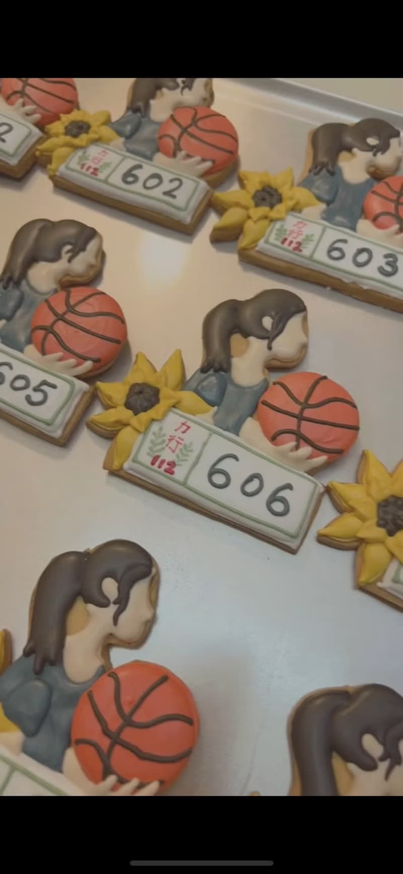 畢業限定學號牌糖霜餅乾花束