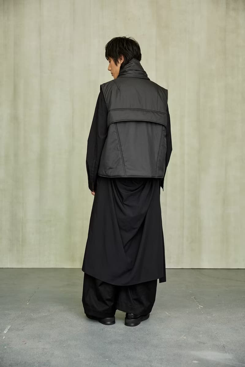 附圍巾鋪棉背心