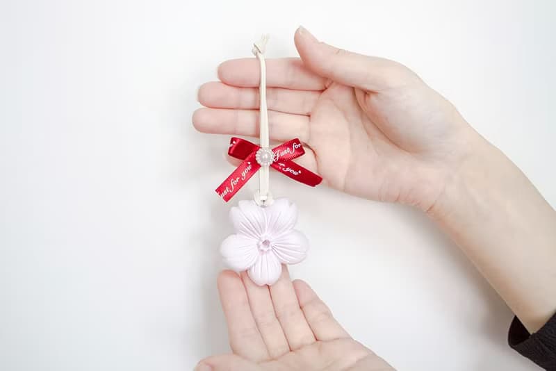 櫻花擴香石掛飾(長Tiffany盒) 婚禮小物 情人節 畢業 生日禮物