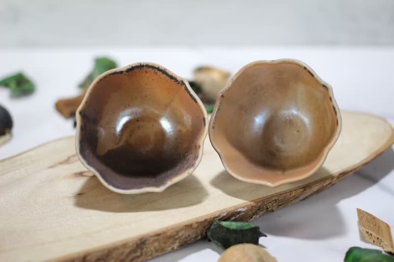 【送禮好物】45ml 柴燒 天然落灰 茶杯四入組 鶯歌名家葉敏祥作