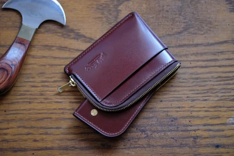 MILDY HANDS - 馬臀皮拉鍊皮夾 - Zipper Wallet Shell Corodvan
