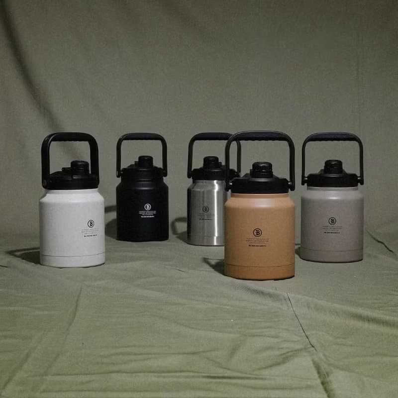 BROOKLYNWORKS 2.5L 不鏽鋼保冰水壺-棕色