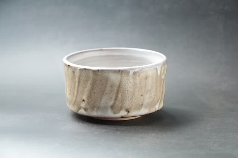 小茶碗  抹泥