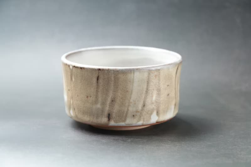 小茶碗  抹泥