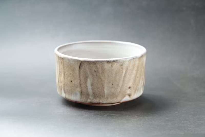 小茶碗  抹泥
