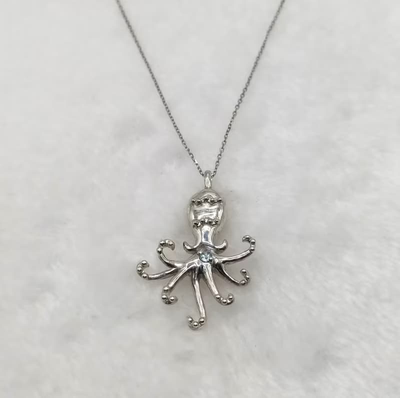 水瓶座項鍊 / 925純銀項鍊 / 純手工製作