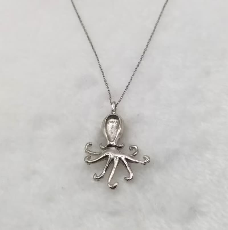 水瓶座項鍊 / 925純銀項鍊 / 純手工製作