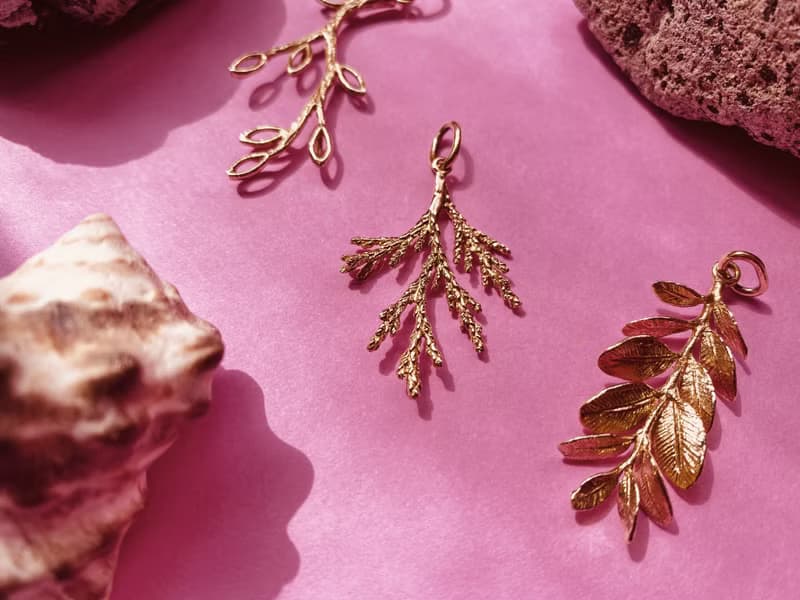 香草 Vanilla 植物項鍊