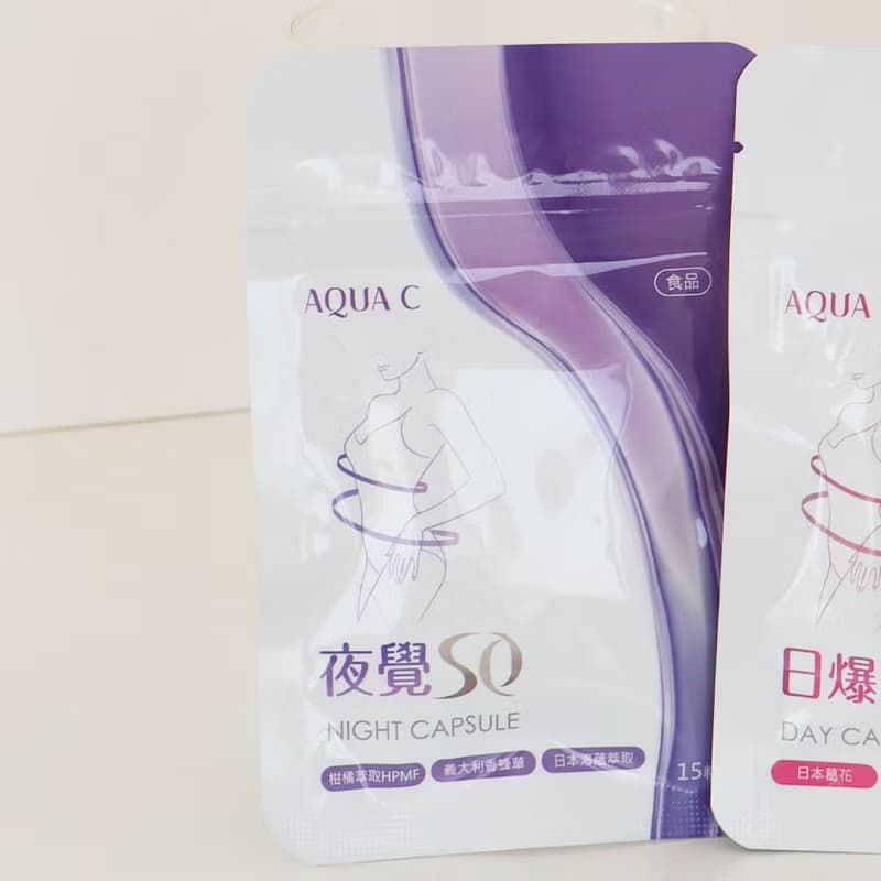 AQUA C.花漾皙 夜覺So 膠囊食品(15粒/包)奶素可食