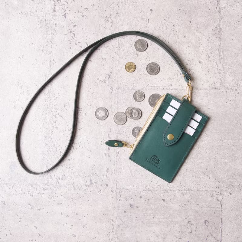 零錢證件夾 Coin Purse ID Holder /墨綠 Dark Green