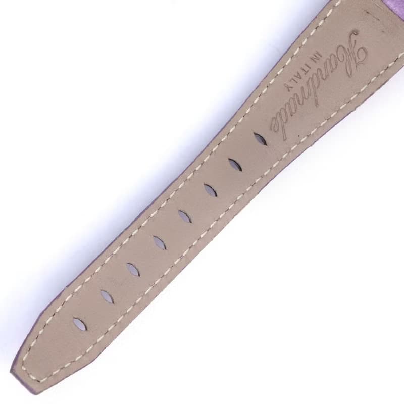 【日本直送】ガガ・ミラノ Gaga Milano マヌアーレ40 腕時計 SS × レザー シルバー クオーツ ホワイトシェル文字盤 メンズ【中古】