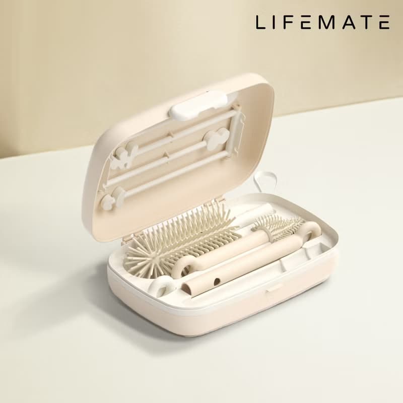 【LIFEMATE】攜帶式奶瓶刷具組 KP0814