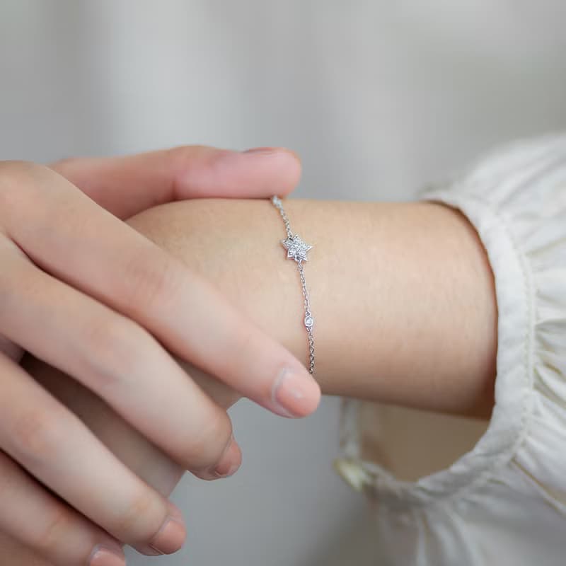 鑽石星星18K手錬