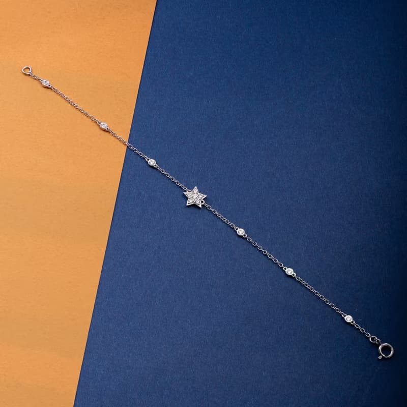 鑽石星星18K手錬