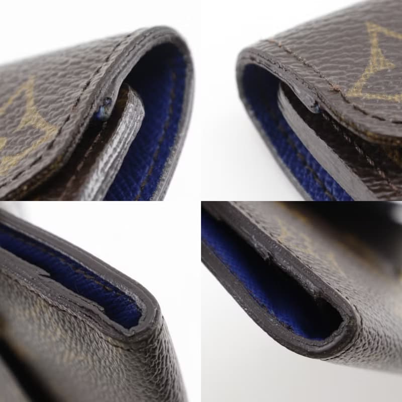 【日本直送】ルイ・ヴィトン LOUIS VUITTON ポルトフォイユジョゼフィーヌ 長財布 三つ折り M60164 モノグラム 茶 SP5111 【中古】