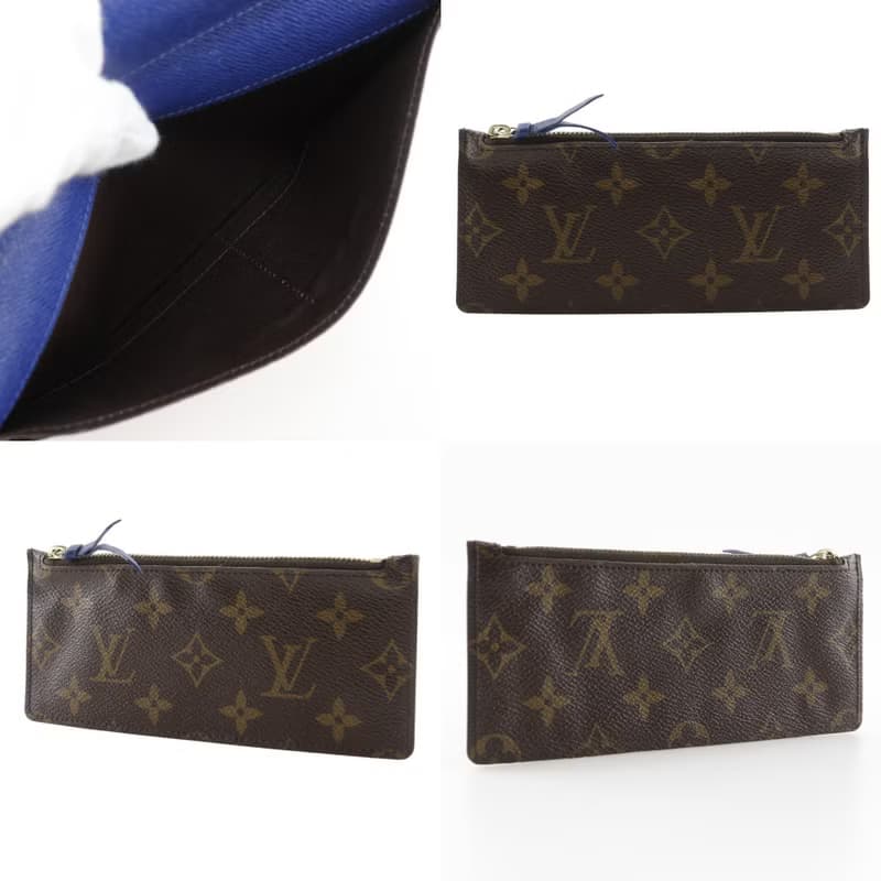 【日本直送】ルイ・ヴィトン LOUIS VUITTON ポルトフォイユジョゼフィーヌ 長財布 三つ折り M60164 モノグラム 茶 SP5111 【中古】