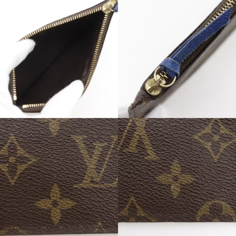 【日本直送】ルイ・ヴィトン LOUIS VUITTON ポルトフォイユジョゼフィーヌ 長財布 三つ折り M60164 モノグラム 茶 SP5111 【中古】