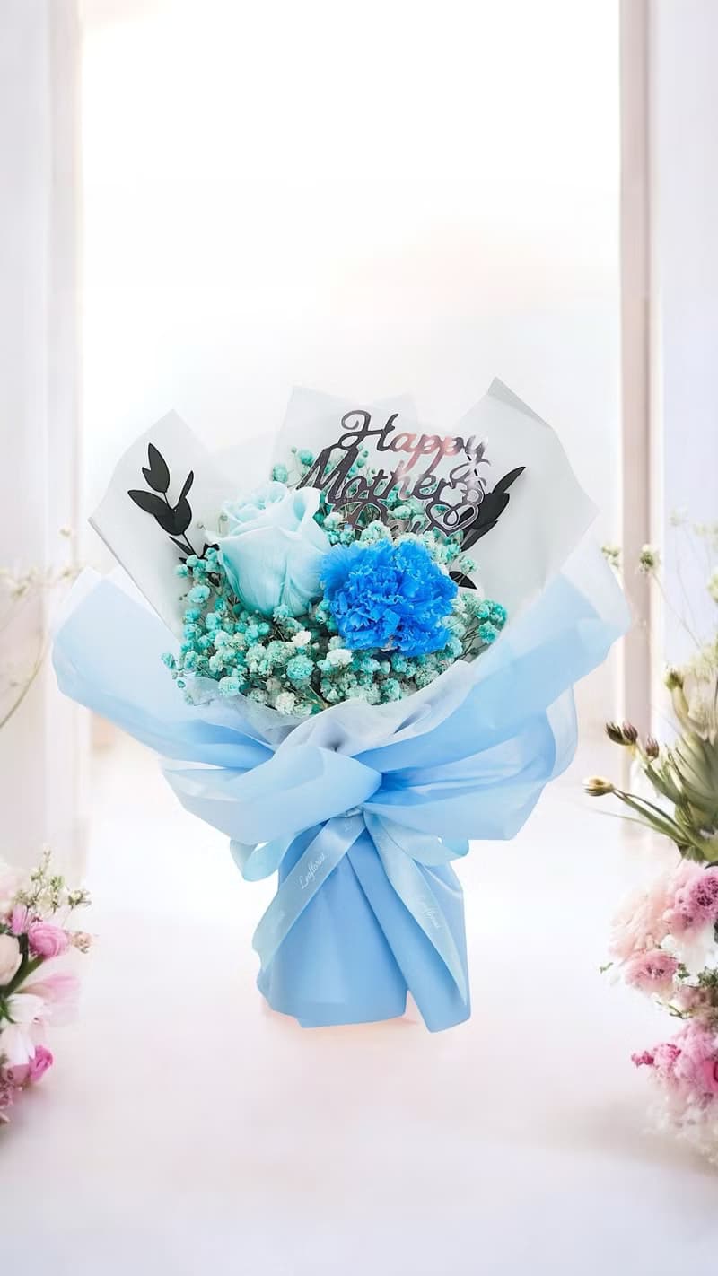 母親節永生花花束-4色可選