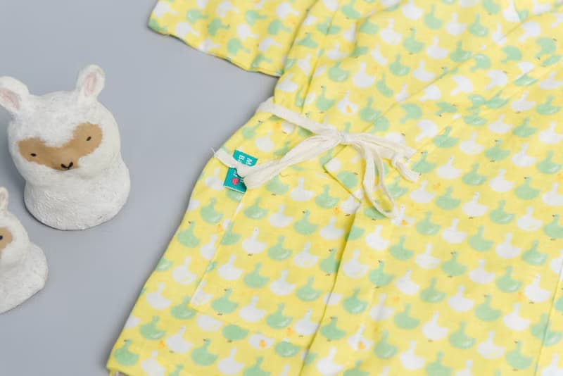 甚平和服-動物2-紗 睡衣 嬰兒 包屁衣  連身褲 抓周 新生兒bb衫