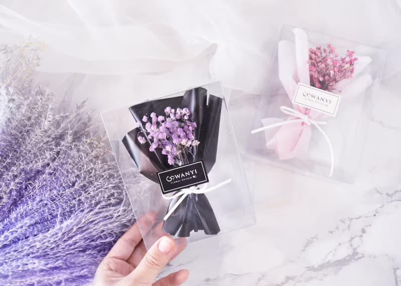 滿天星小花束  乾燥花 情人節 畢業花束 婚禮小物 送禮  乾燥花束