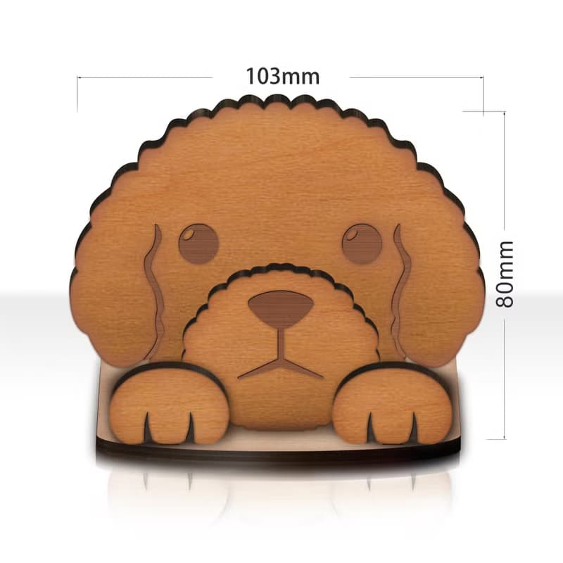 勤學貴賓眼鏡架(紅貴賓/巧克力貴賓)