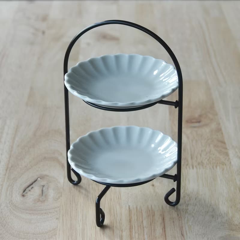 日本【SALUS 佐藤金屬】圓弧點心架