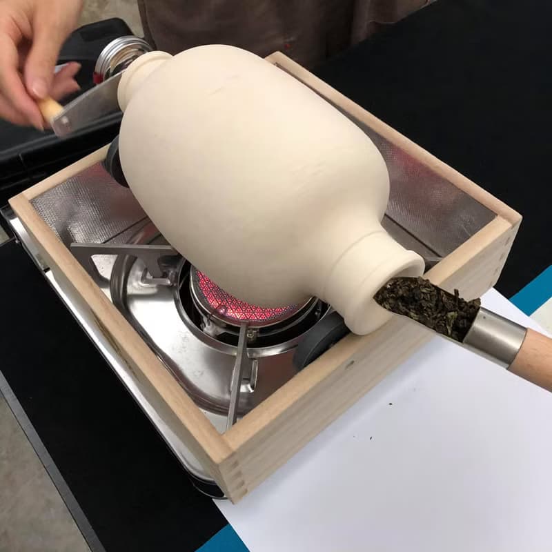 【陶搖機】茶葉精製烘焙機+專用卡式爐+冷卻器/教學乙次