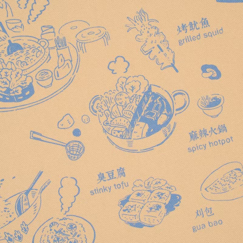 餐墊(含餐具)/小吃/粉膚藍