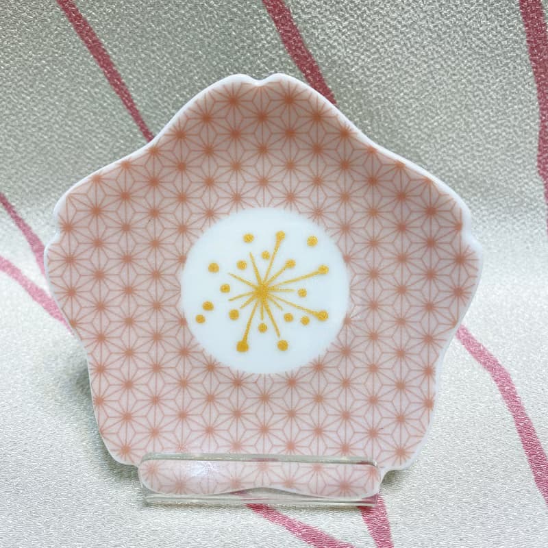 【九谷燒櫻花造型盤】3款