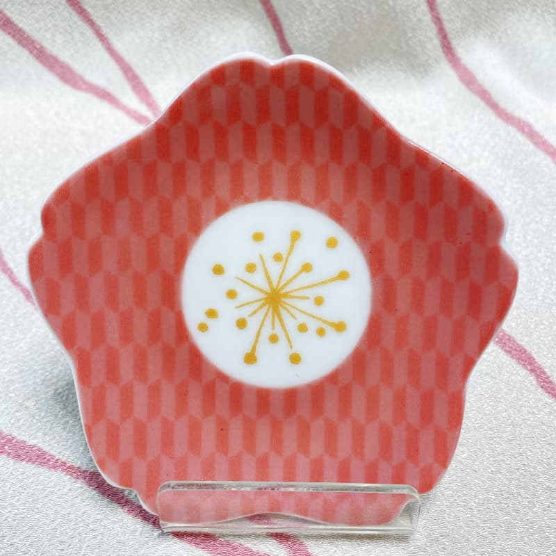 【九谷燒櫻花造型盤】3款