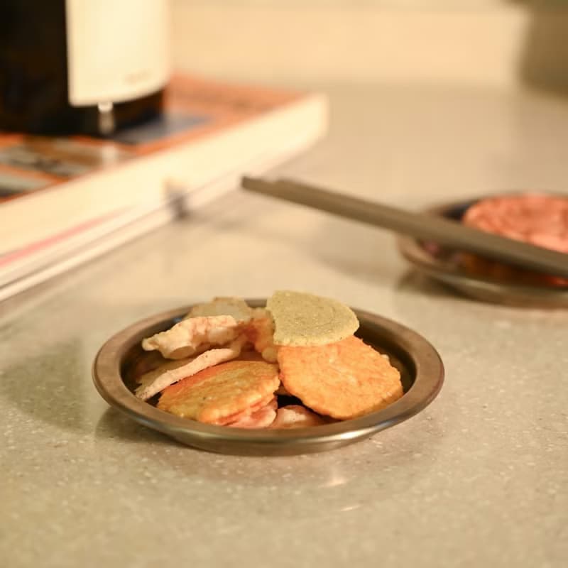 純鈦小鈦碟 2入組/ 烤肉醬料碟/碟子/醬料碟/點心盤/禮物