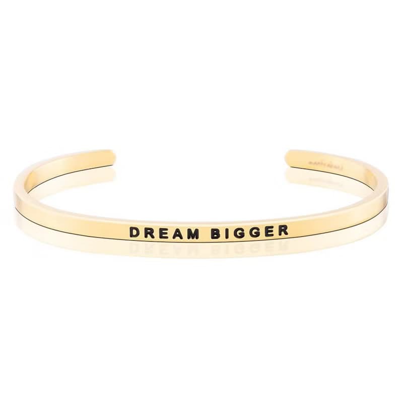 Mantraband悄悄話許願手環-  Dream Bigger 夢想無限