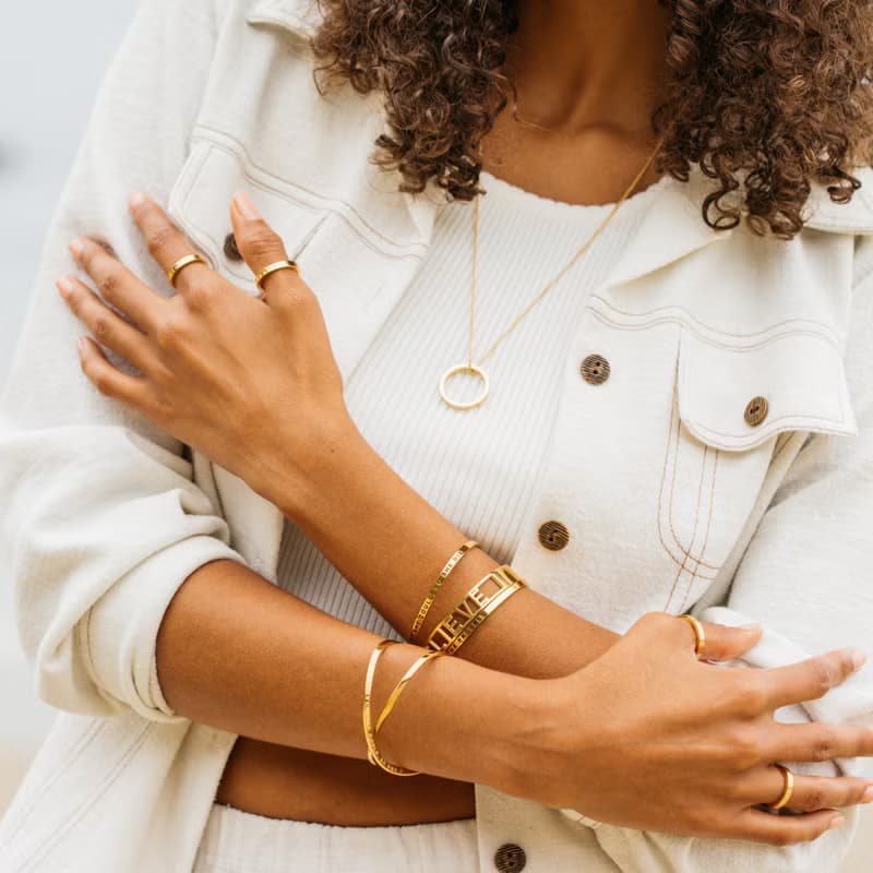 Mantraband悄悄話許願手環-  Dream Bigger 夢想無限