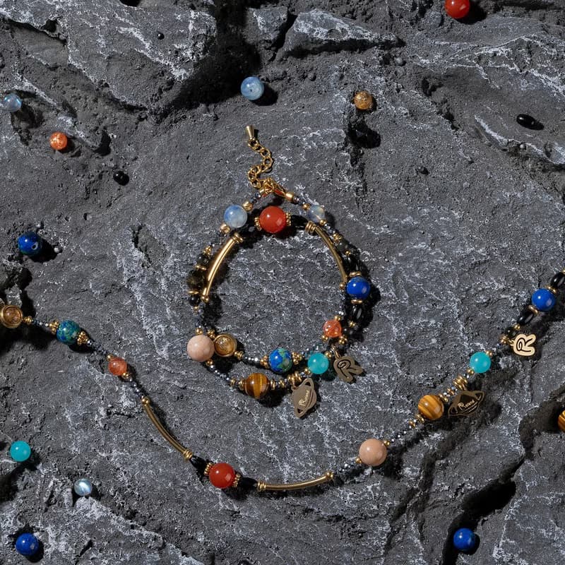 銀河系 | 獨家設計款 | 雙圈手鏈  D24001