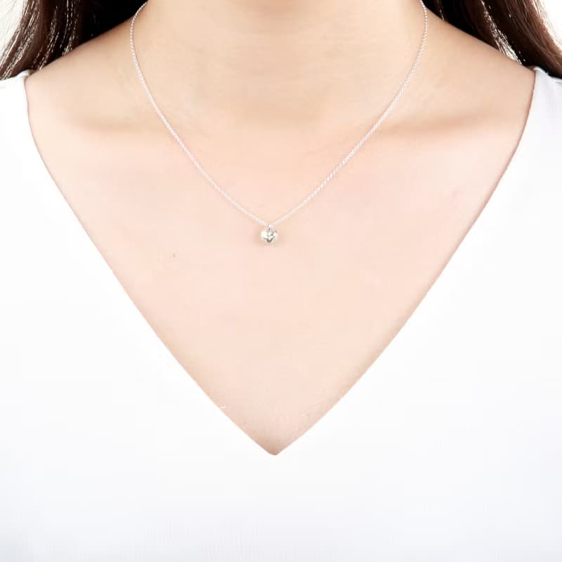 【Angel & Me】愛心 滿滿 桃心 s925 純銀 項鍊 生日 情人節 禮物