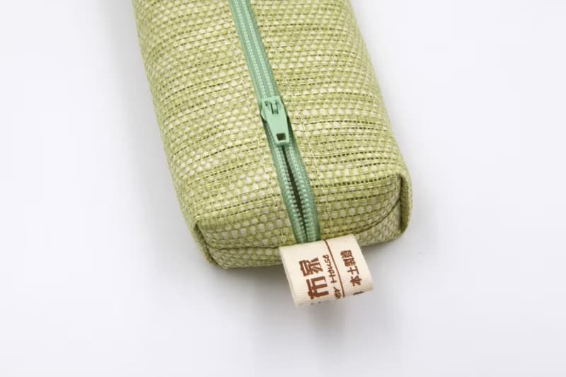 【紙布家】紙線編織 大餐具袋 草綠