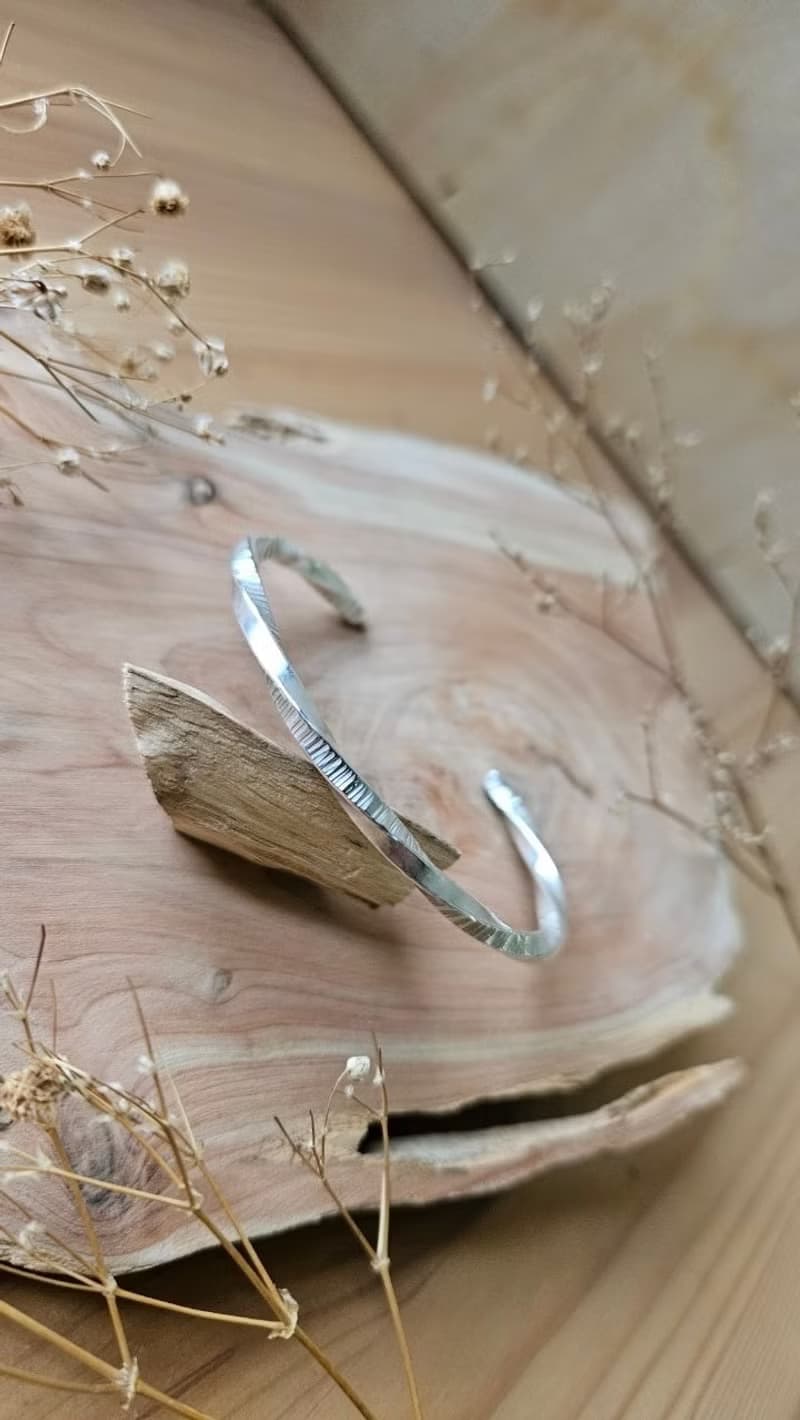 【體驗】金工體驗-手作純銀手環