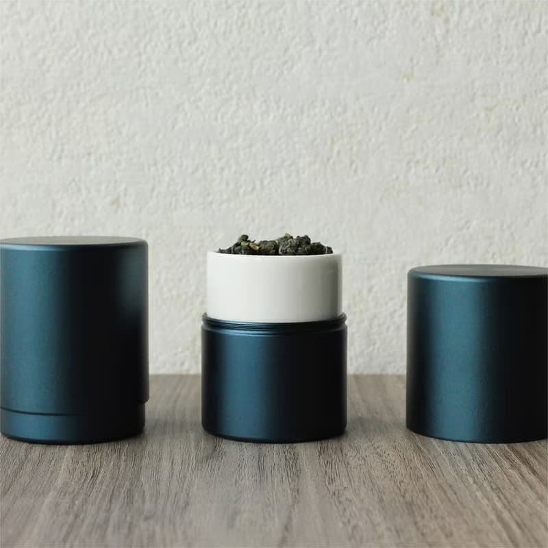 鋁合金隨身茶罐 方便攜帶 隨時品好茶
