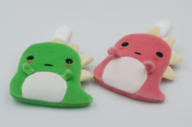 Bucute泡泡龍護身符.御守套.平安符袋/寶寶專用/手工製作/彌月禮物