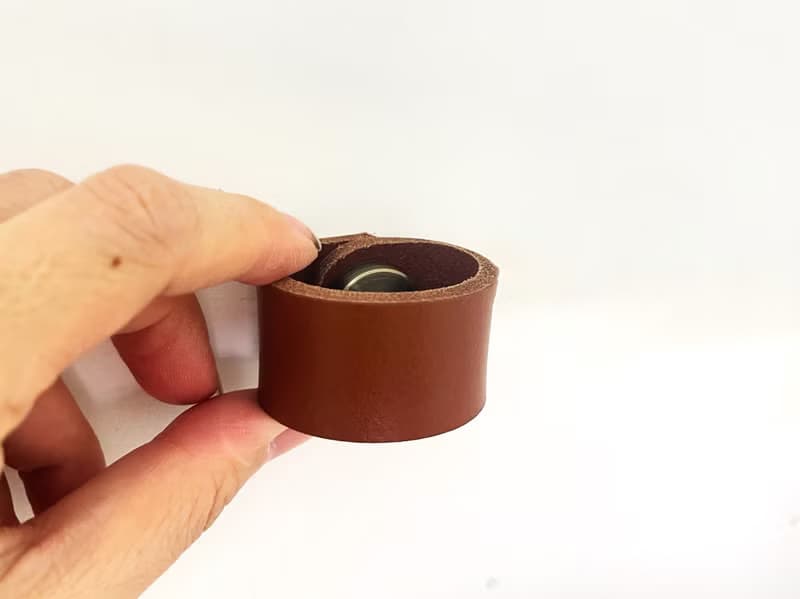 極簡皮革抽屜手把 梳妝台把手 皮革櫥櫃把手 北歐室內設計師專屬