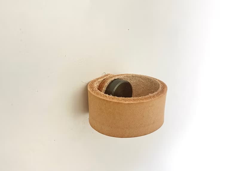 極簡皮革抽屜手把 梳妝台把手 皮革櫥櫃把手 北歐室內設計師專屬