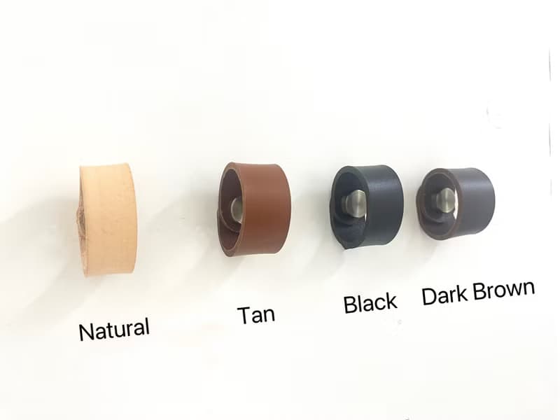 極簡皮革抽屜手把 梳妝台把手 皮革櫥櫃把手 北歐室內設計師專屬