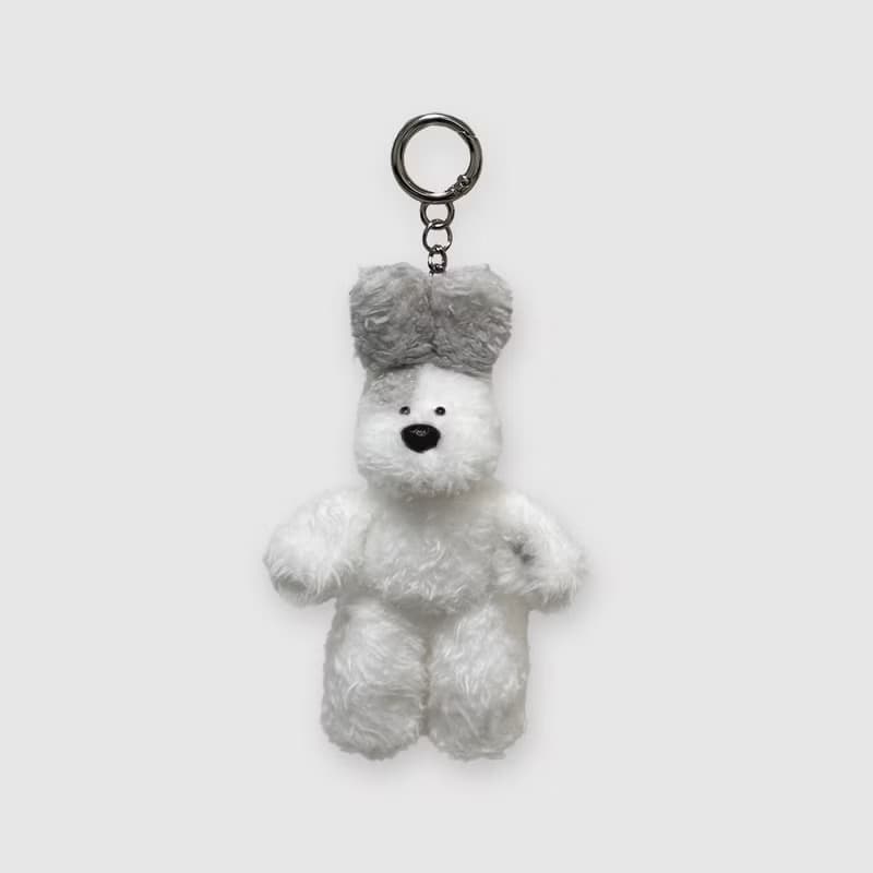 Dog-silver PIPI keyring 2