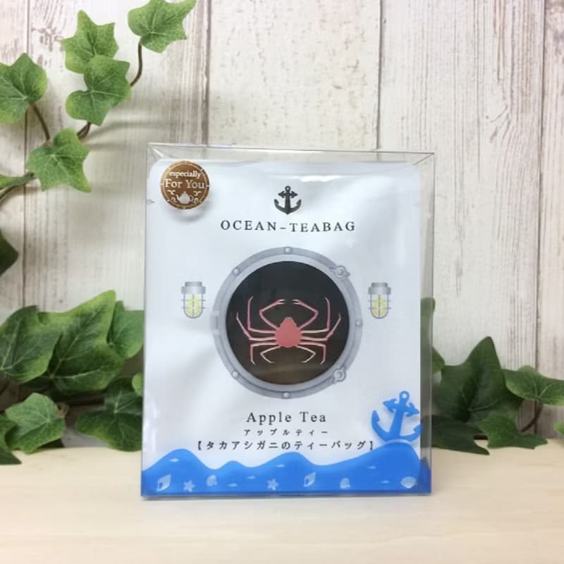 新的深海茶包　長鼻鷹嘴魚、孟買章魚、鸚鵡螺、鷹嘴蟹。