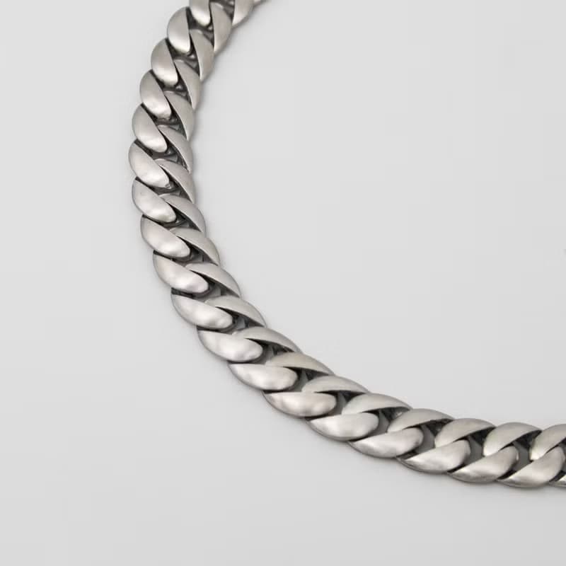 Basic Cuban Chain Bracelet M / DB-1