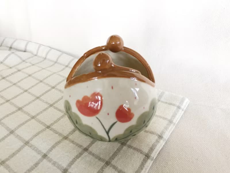 口金包-造型陶瓷器皿-鬱金香款